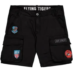 Alpha Industries  Shorts Flying Tigers Shorts - black  in Schwarz, US 31