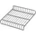 vasalat Schuhrost 45,9 x 26,0 x 4,0 cm silber