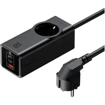 Mcdodo Steckdosenleiste GaN EU 70W, 2x USB-C, 1x USB (schwarz)
