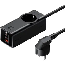 Mcdodo Steckdosenleiste GaN EU 70W, 2x USB-C, 1x USB (schwarz)