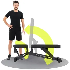 Zipro Hantelbank Zipro Pumpiron Schwarz