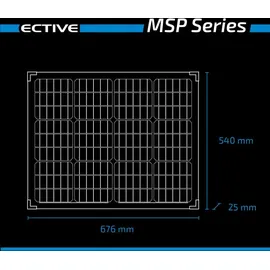 Ective MSP 70 monokristallin 70 W