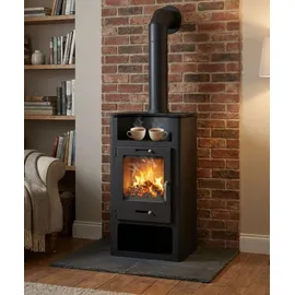VICTORIA Elegance Kaminofen Stahl Schwarz