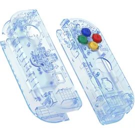 ExtremeRate Joycon Controller Transparent Nintendo Switch