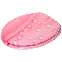 Sanilo WC-Sitz Pink Flower mit Absenkautomatik pink