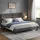 VASAGLE Polsterbett 180 x 200 cm Grey