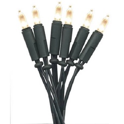 STAR LED-Lichterkette LED Mini-Lichterkette 20er warmweiss / grün P-LED 421-10-1