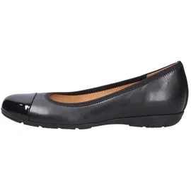 Gabor Damen Ballerina, schwarz(schwarz), Gr. 71/2 - Schwarz - 41