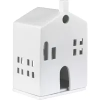 räder Teelichthalter Lichthaus Porzellan Weiß
