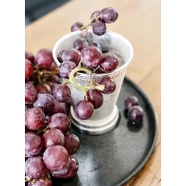 Edzard Vase Perla, schwerversilbert, Höhe 11 cm