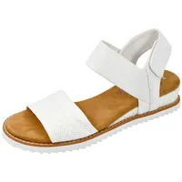 SKECHERS Damen Desert Kiss Sandals, Gebrochenes Weiß, 41