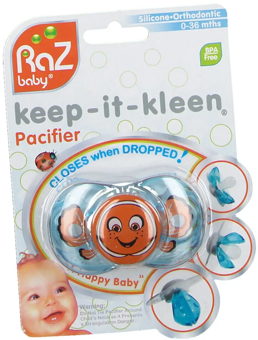 Raz baby® keep-it-kleen® Sucette Finley Fisch