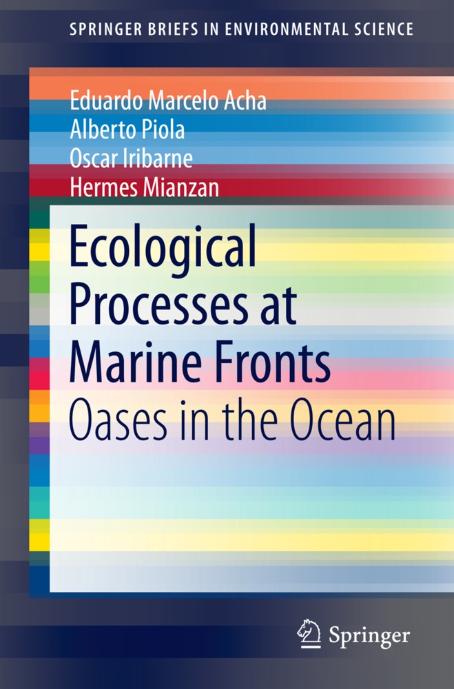 Ecological Processes At Marine Fronts - Eduardo Marcelo Acha  Alberto Piola  Oscar Iribarne  Hermes Mianzan  Kartoniert (TB)