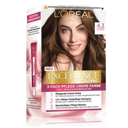 L'Oréal Paris Excellence Crème Nr. 4.3 - Goldbraun farba do włosów 1 Stk