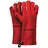 Feuermeister Grillhandschuhe Größe 8 Leder rot