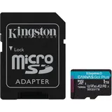 Kingston Canvas Go! Plus microSDXC 1TB Kit, UHS-I U3, A2, Class 10 (SDCG3/1TB)