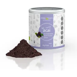 Amazonas Acai Bio 100% pur, natürliche Antioxidantien 80 g