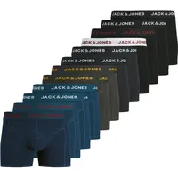 JACK & JONES JACBOLT SOLID TRUNKS unifarben XL 12er Pack