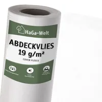 Haga Abdeckvlies 19g/m2 in 6,3m Br. (Meterware) Ernte-Wachstumsvlies Gemüse Vlies