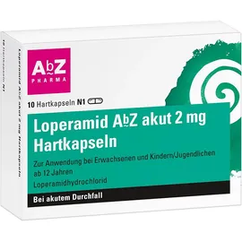 Loperamid AbZ akut 2 mg Hartkapseln