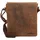 GREENBURRY Vintage Umhängetasche Leder 23 cm braun