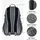 luxuskollektion Ultraleichter Faltbarer 20L Rucksack Grau