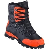 Meindl Schnittschutzstiefel Timber Pro GTX, schwarz-orange, 42