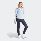 Adidas LINEAR TS Damen Trainingsanzug dunkelblau/weiß - L