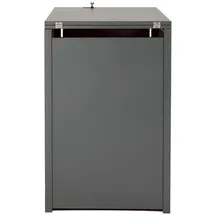 MCW Mülltonnenverkleidung J81 73 x 117 x 98 cm braun