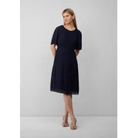 S.Oliver Chiffonkleid Mini Blau 42