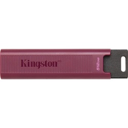 Kingston DATATRAVELER MAX SERIE 512GB USB-Stick (USB 3.2, Lesegeschwindigkeit 1000 MB/s) lila
