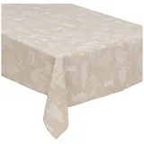 Atmosphera Créateur d'intérieur Tischdecke mit Tiermotiv 140 x 360 cm Beige