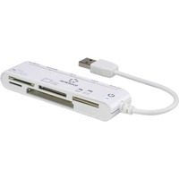 Renkforce CR45e Externer Speicherkartenleser USB 2.0 Weiß
