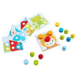 Haba Steckspielzeug HABA 303709 - Steckspiel Kunterbunte Welt, Sortierspiel, Lernspiel