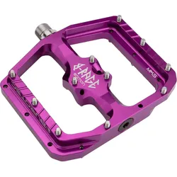 Penthouse Flat MK5 B-Rage Edition Pedals - Burgtec Black