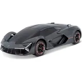 MAISTO Tech R/C Lamborghini Terzo Millennio (schwarz, Maßstab 1:24, 2,4 GHz, mit Pistolengriff-Steuerung, ab 5 Jahren, 20 cm, grau (581525)