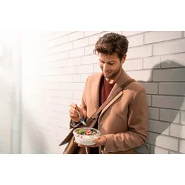 Emsa Frischhaltedose rund rot 0,6 l