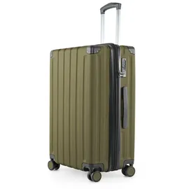 HAUPTSTADTKOFFER Q-Damm 4-Rollen Cabin 68 cm / 71 l avocado