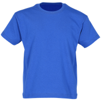 KIDS ORIGINAL T - leichtes Rundhalsausschnitt T-Shirt für Kinder in versch. Farben und Größen, royal, 116