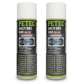Petec Multi UBS Wax transparent 2 St. 0,5 l