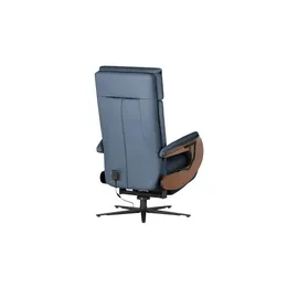 HIMOLLA Ledersessel 7818 Marineblau