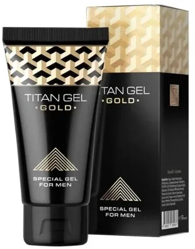 TITAN GEL - GOLD PENIS ERHÖHUNG 50ML