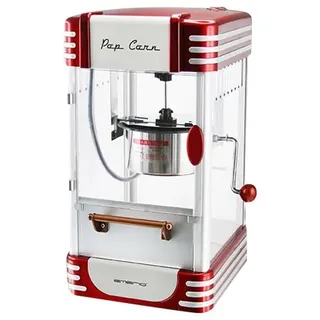 EMERIO POM-120650 - popcorn maker - silver/red metallic details