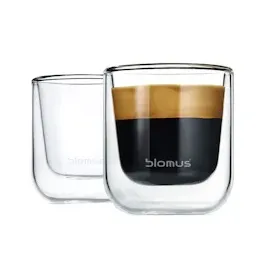 BLOMUS NERO Espressoglas Thermoglas 0,08 l 2 St.