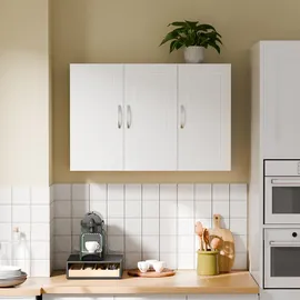 SoBuy FRG231-L-W Hängeschrank 90 x 60 x 30 cm Weiß