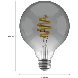 Hombli Smarte Glühbirne G95 800 lm E27 warmweiß 1 St.