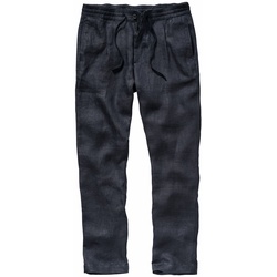Mey & Edlich Herren Chinohose Regular Fit Blau einfarbig - 48