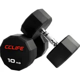 CCLIFE Hantel Gusseisen Hexagon Hanteln set Kurzhantel Gewichten Dumbell