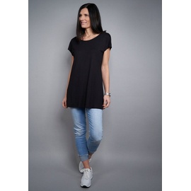 Seidel Moden Longshirt SEIDEL MODEN Gr. 52, schwarz Damen Shirts Jersey in schlichtem Design, MADE IN GERMANY Bestseller