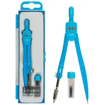 IDENA Zirkel 22070 hellblau